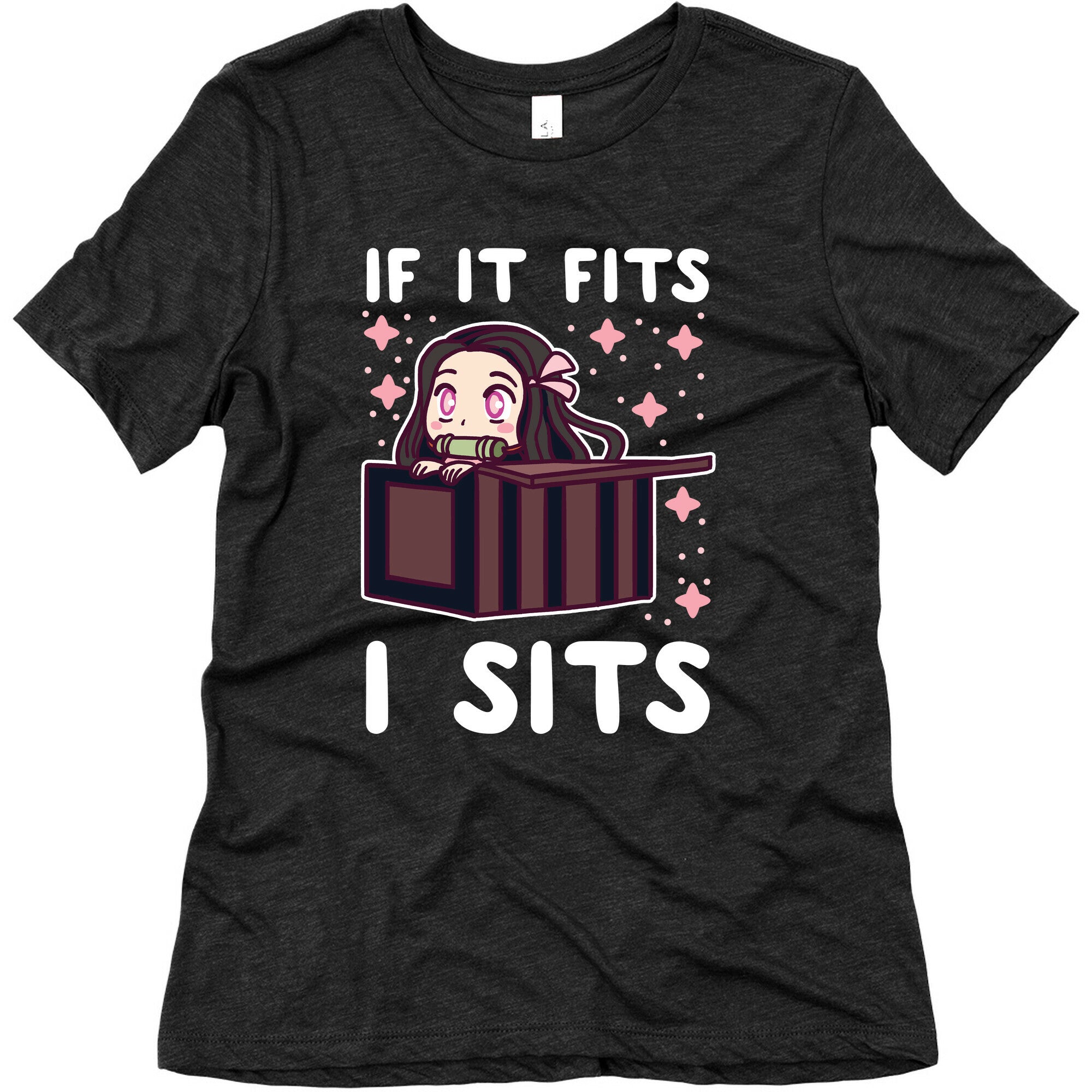 If It Fits, I Sits - Demon Slayer Women's Triblend Tee